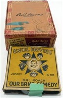 Cigar Box with 16 mm Our Gang Movie