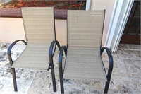 Hampton Bay Outdoor Sling Chairs (Set of 4)