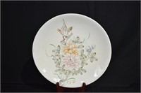 Large Hand Painted Porcelain Decorative Plate 12"