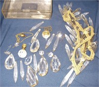 Vintage Assorted Chandelier Crystals