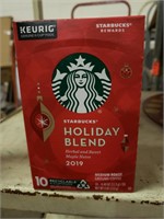 Starbucks Holiday Blend 10pk Pods