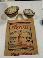 Rice Bag & Bowls