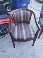 Striped Guest Chair