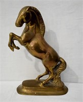 Vintage Solid Brass Horse