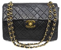 CHANEL CLASSIC JUMBO MAXI QUILTED LEATHER FLAP BAG