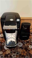 KEURIG COFFEE MAKER + ELECTRIC CAN OPENER