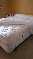 DOUBLE MATTRESS & BOXSPRING WITH ROLLER FRAME