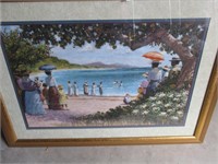 Baptism Picture/Home Interior/Artist Carty
