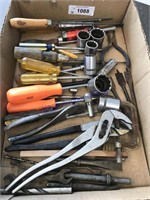 Tools- sockets, screw drivers