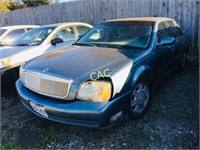 2000 Cadillac DeVille, 4 DOOR SEDAN, BLUE