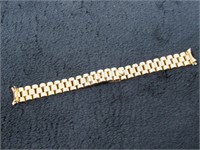 18K Gold Plated Ladies Watch Band-