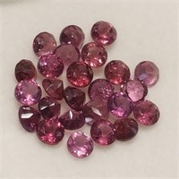 Pinkish Brown Genuine Garnet Stone - 4ct