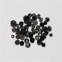 Rare Genuine Black Diamonds - 0.5ct