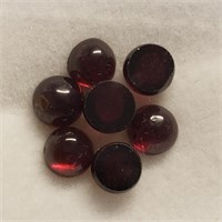Genuine Assorted Garnet Stones - 6ct
