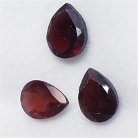 Genuine Pear Shaped Garnet Stone - 4ct