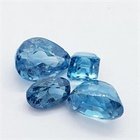 Genuine Blue Topaz Gemstone - 7ct