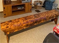 Wood bench-6ft Lx11"Wx17"T