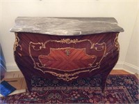 Marble Top Ornate Buffet- As Is