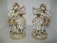 Pair of dancing figurines