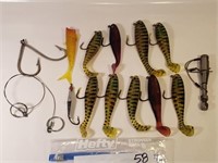 15 Pc. Lures & Tackle