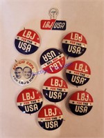 Political Buttons and more Online Only