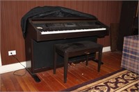 Yamaha Clavinova Piano with cover