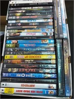 Assortment of DVDS unknown condition