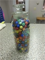 Jar of marbles