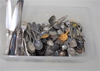 Lot of Silverplate including World's Fair Spoons