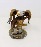 Porcelain Eagle Figure