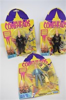 Lot of Playmates Coneheads Action Figures
