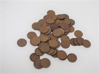 Lot of Wheat Pennies