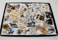 Lot of Vintage Brooches Pins