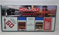 Dominics Edition Monopoly NEW SEALED