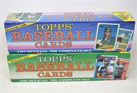 1989 & 1990 Topps Baseball Cards Sealed Sets