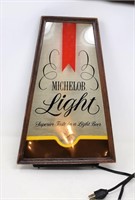 Michelob Light Lighted Beer Bar Sign