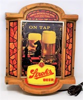 Stroh's Beer Sign Light