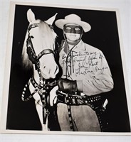Lone Ranger Autographed Photo