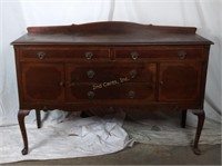 Antique Solid Wood Buffet