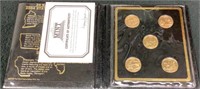 24 kt Gold Plated 2004 State Quarters-