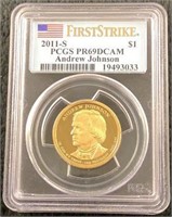 2011-S Andrew Johnson $1 Coin-