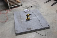 Brecknell Floor scale system with SBI-505 LED ind