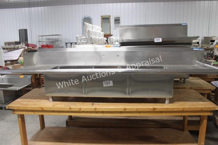 RESTAURANT / FOOD INDUSTRY STAINLESS EQUIP ONLINE ONLY AUCT