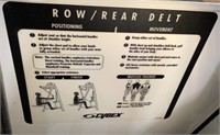 Cybex Row/Rear Delt  Exercise Machine-