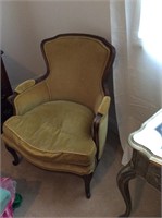 Pair Gold Chairs