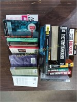 Assortment of books