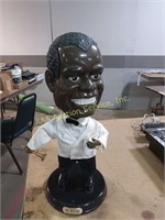 Louis Armstrong battery operated Statue - plastic