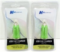 * 145 New MobilEssentials USB Car Charger