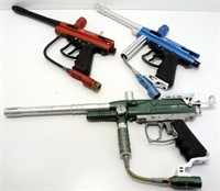 * 3 Paintball Guns - All Worked When Last Used