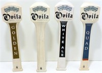 4 Ovila Beer Tap Handles - Golden, Quad, White Ale